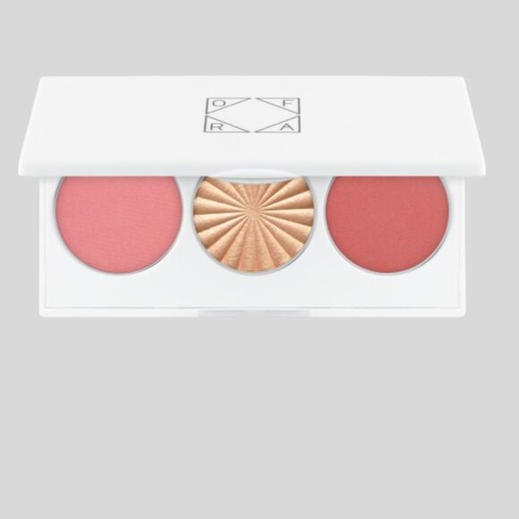 OFRA Other - OFRA MIDI Palette Sitting Pretty blushes in peach & soft pink + peach glow